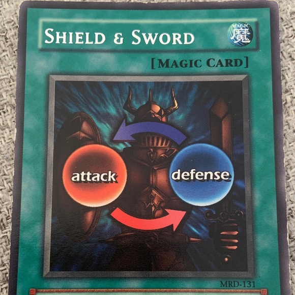 Yu-Gi-Oh Shield & Sword Magic Card - Picture 2 of 4